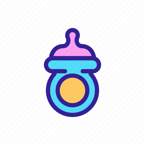 Baby, child, contour, object, silhouette icon - Download on Iconfinder