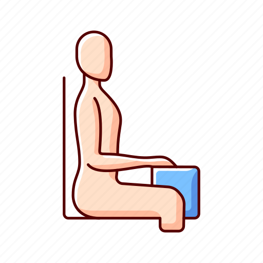 Posture, back health, sitting, health icon - Download on Iconfinder