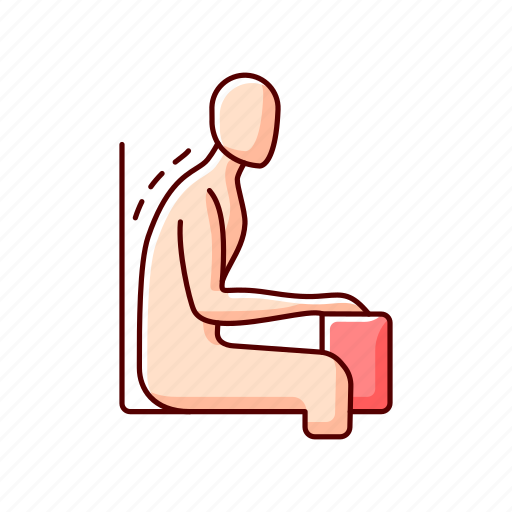 Posture, back health, spinal, pain icon - Download on Iconfinder