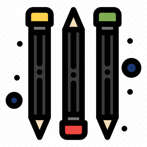 Pencil, school, supplies icon - Download on Iconfinder
