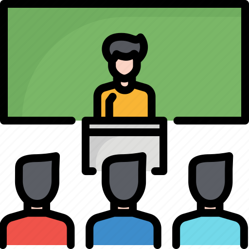 Education, knowledge, learning, professor, school, teacher, university icon - Download on Iconfinder
