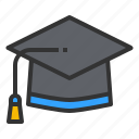 cap, graduation, university, college, school, celebration, diploma