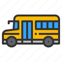 school, bus, transportation, public, transport, automobile, vehicle