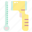 thermal, gun, thermometer, temperature 
