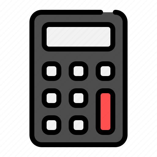Calculator, accounting, calculation, math, mathematics, calculate, calc icon - Download on Iconfinder