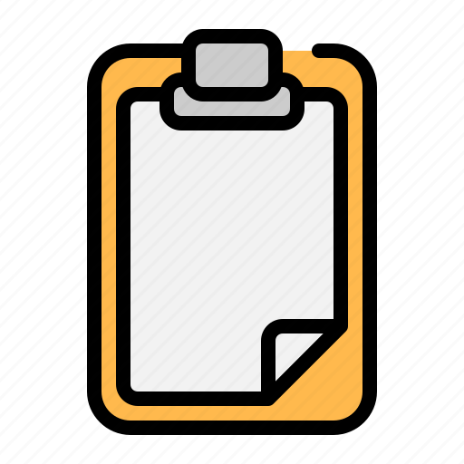Clipboard, document, list, file, paper, checklist, data icon - Download on Iconfinder