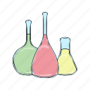 flask, lab, science, laboratory, chemistry, research, experiment, chemical, test