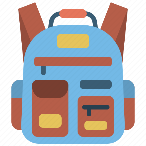 Backtoschool, backpack, bag, school, education, baggage icon - Download on Iconfinder
