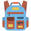 backtoschool, backpack, bag, school, education, baggage 