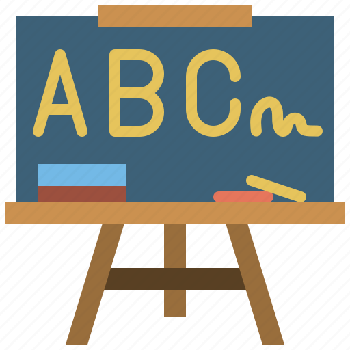 Backtoschool, blackboard, education, school, presentation, teacher icon - Download on Iconfinder