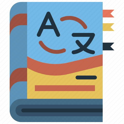 Backtoschool, dictionary, book, language, education, translate icon - Download on Iconfinder