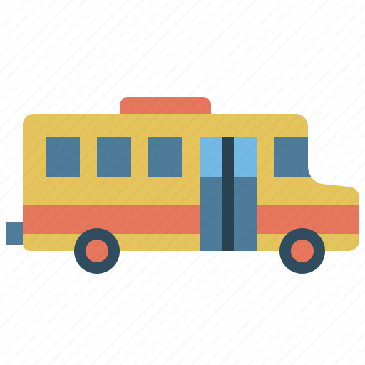 Backtoschool, schoolbus, transport, vehicle, education, publictransport icon - Download on Iconfinder