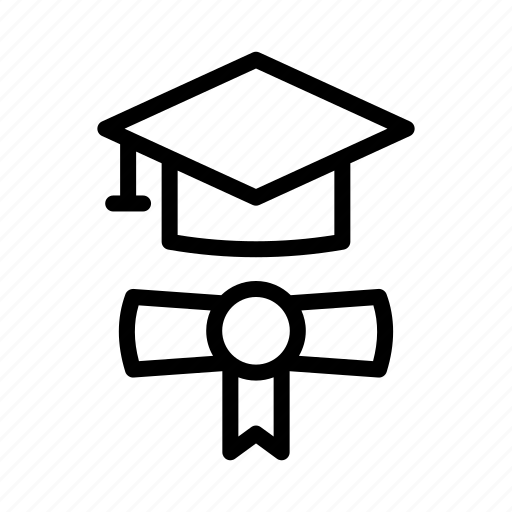 Graduate, college, school, university, ceremony icon - Download on Iconfinder
