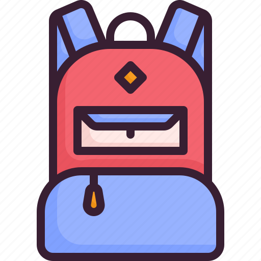 Back to school, backpack, student, child, stationery icon - Download on Iconfinder