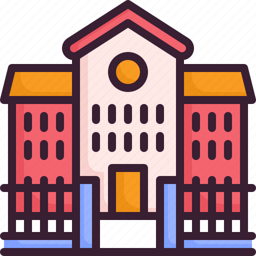 Back to school, school, education, building, college icon - Download on Iconfinder