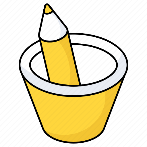 Stationery tools, stationery cup, stationery equipment, stationery holder, stationery icon - Download on Iconfinder