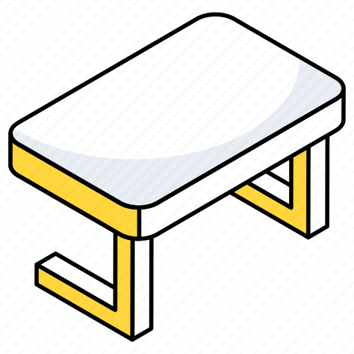 Table, desk, class bench, furniture, tabletop icon - Download on Iconfinder