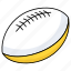 rugby, american football, sports tool, sports equipment, sports instrument 