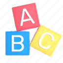 school, alphabet, toy, cube, block, kindergarten, word, learning, knowledge