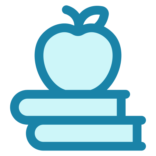 Fruit, education, reading, book, study, school, knowledge icon - Free download