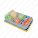 lunchbox, meal, box, student, food, lunch, school, package, cooking