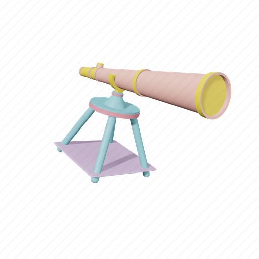 Telescope, astronomy, vision, science, binoculars, universe, spyglass icon - Download on Iconfinder