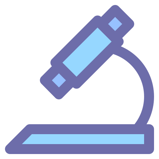 Biology, chemistry, education, microscope icon - Free download