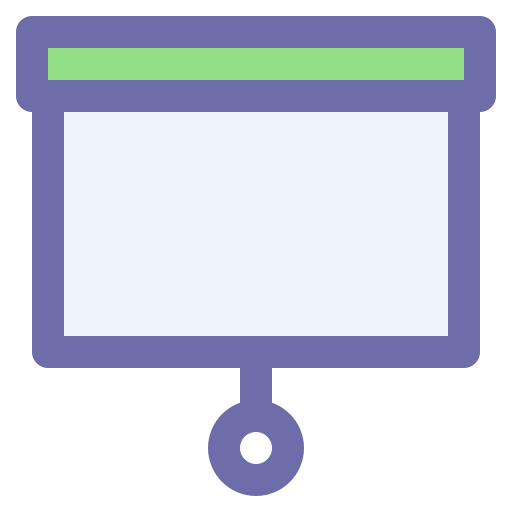 Display, presentation, projection, screen icon - Free download