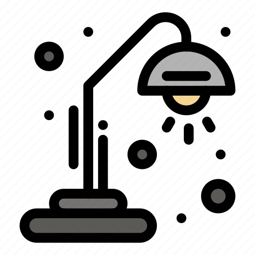 Desk, education, lamp, light, school icon - Download on Iconfinder