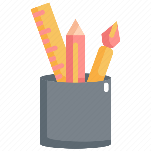 Back to school, education, equipment, pen, pencil, ruler, school icon - Download on Iconfinder