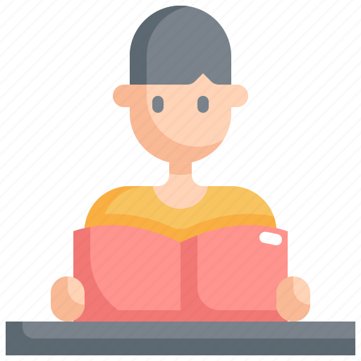 Avatar, back to school, book, education, learning, reading, school icon - Download on Iconfinder