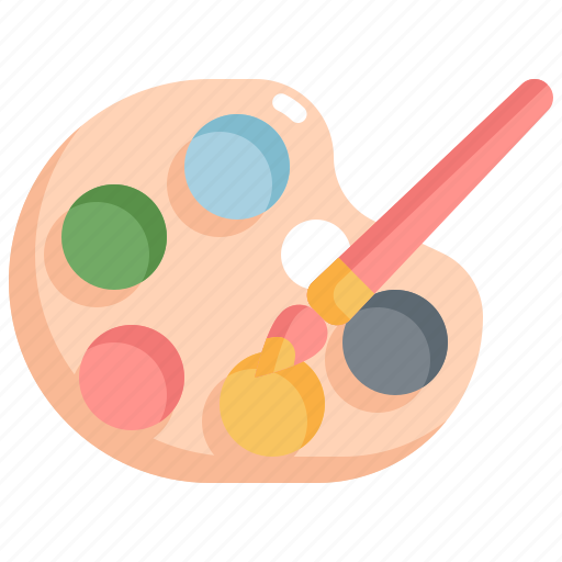 Art, artist, brush, color, paint, painting, palette icon - Download on Iconfinder