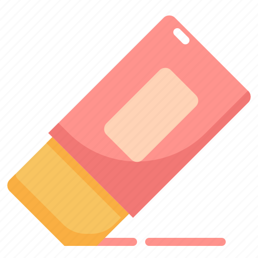 Back to school, education, eraser, rubber, study icon - Download on Iconfinder