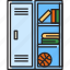 locker, safe, vault, school, book, student, education 