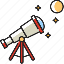 telescope, astronomy, space, spyglass, science, vision, binocular