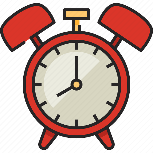 Alarm, clock, alarm clock, time, deadline, watch, timer icon - Download on Iconfinder