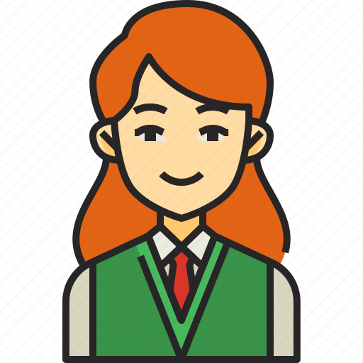 Student, education, study, school, learning, girl, people icon - Download on Iconfinder