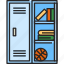 locker, safe, vault, school, book, student, education 