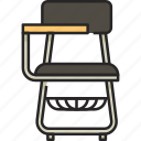 chair, furniture, seat, interior, table, office, school