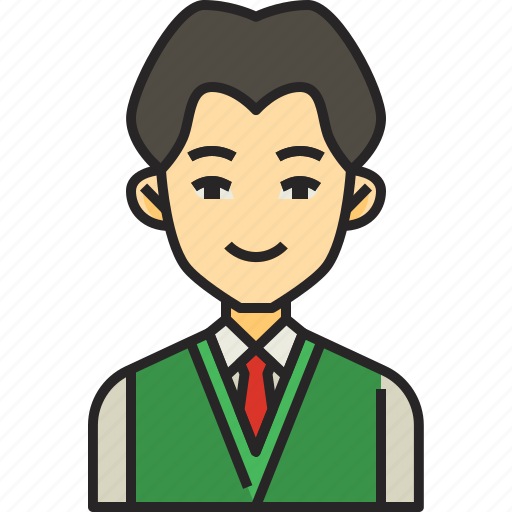 Student, education, study, school, male, learning, people icon - Download on Iconfinder