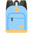 backpack, bag, travel, school, luggage, adventure, school-bag