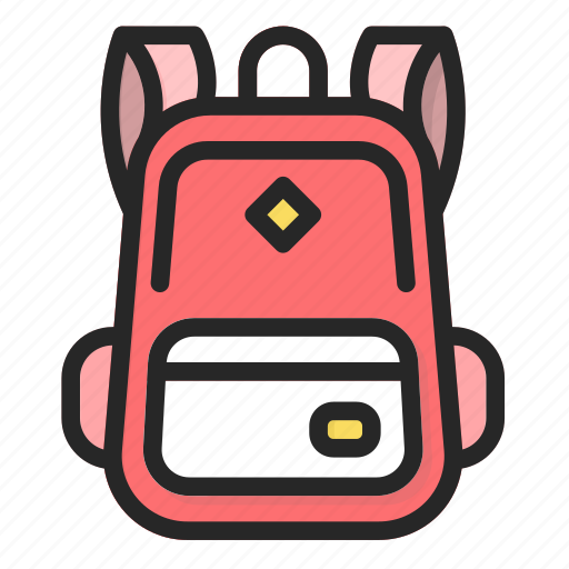 Back, school, education, bag, backpack, child, kid icon - Download on Iconfinder