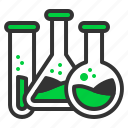 chemistry, science, laboratory, flask, tube