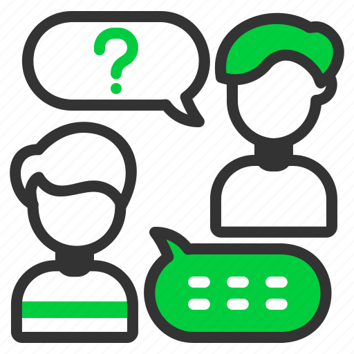 Discussion, chat, communication, talk, support icon - Download on Iconfinder