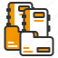 folder, directory, files, books, report 