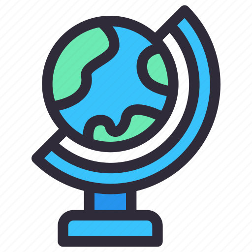 Earth, globe, geography, world, education icon - Download on Iconfinder
