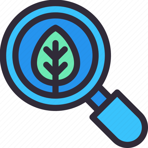 Search, leaf, farming, research, plant icon - Download on Iconfinder