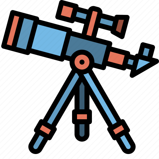 Backtoschool, telescope, astronomy, space, science, vision icon - Download on Iconfinder