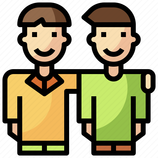Boys, friends, men, people icon - Download on Iconfinder