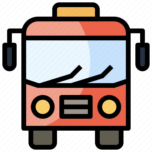 Automobile, bus, public, school, transport, transportation, vehicle icon - Download on Iconfinder